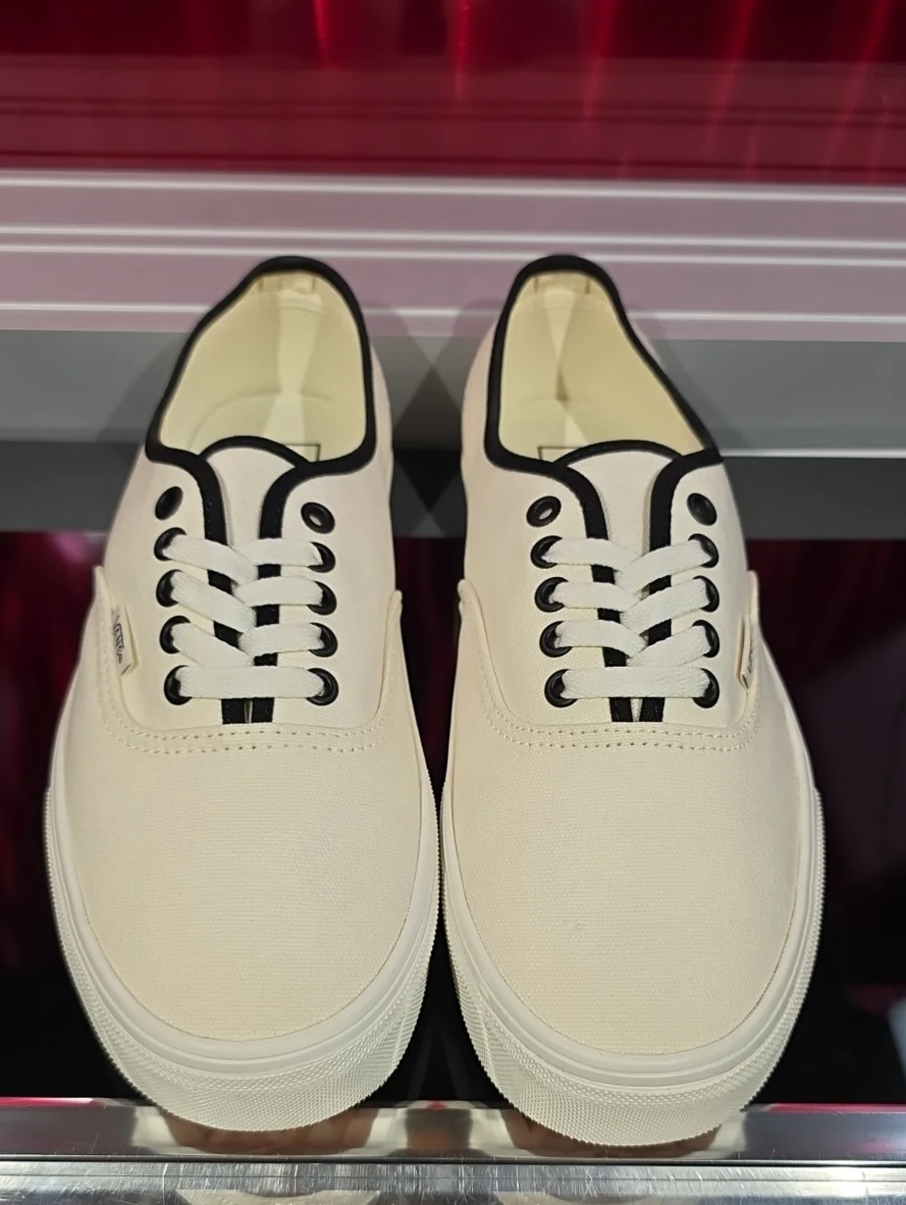 Vans Authentic Ballerina Classic White Shoes Men's 9.0 Women's 10.5 New With Box
